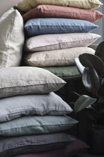 Cushion cover, Linen - malva
