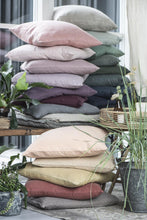 Cushion cover, Linen - malva
