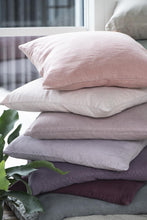 Cushion cover, Linen - malva