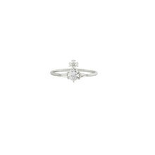 Vivienne Westwood Ofelia Ring Platinum