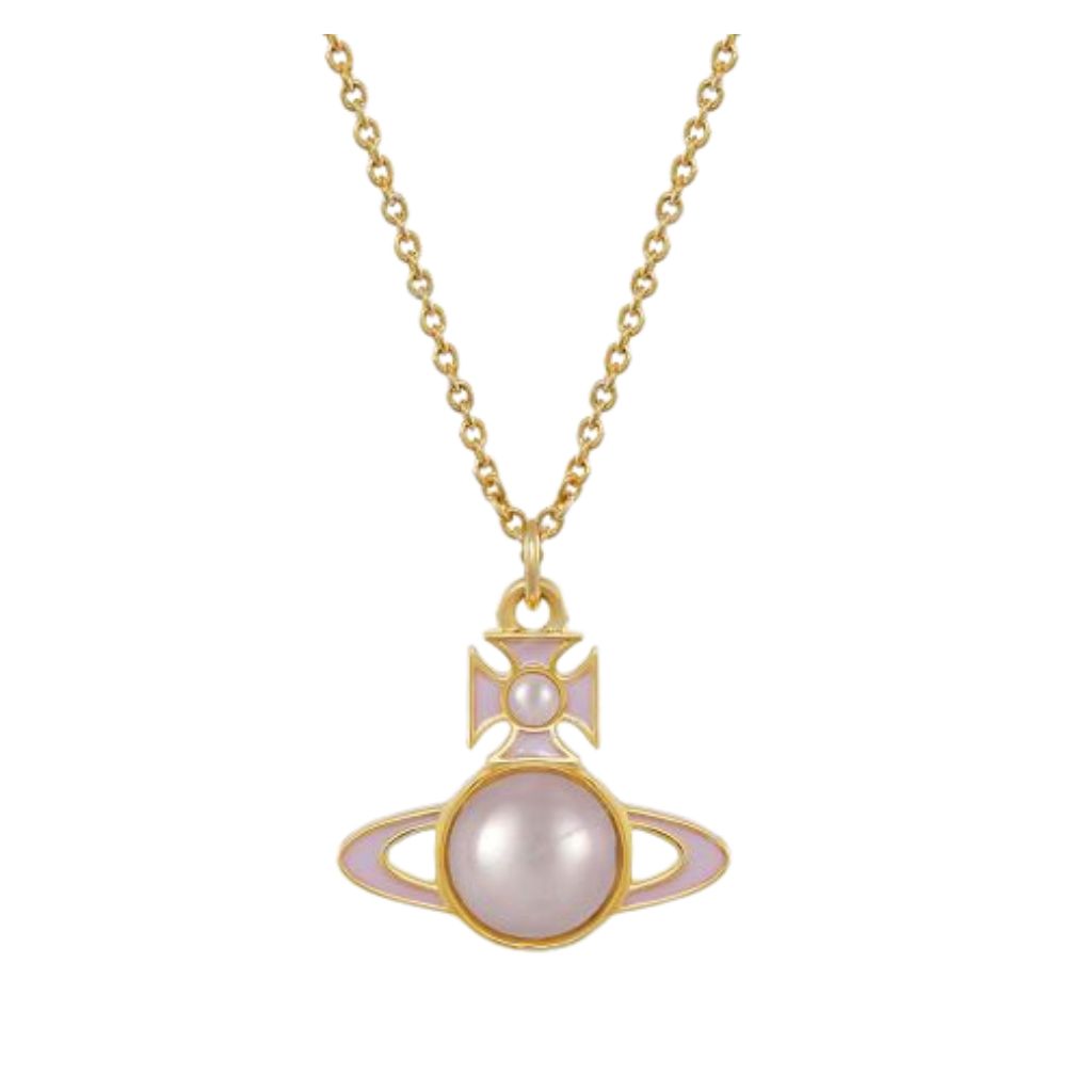 Vivienne Westwood Tillya Pendant Gold Violent Pearl