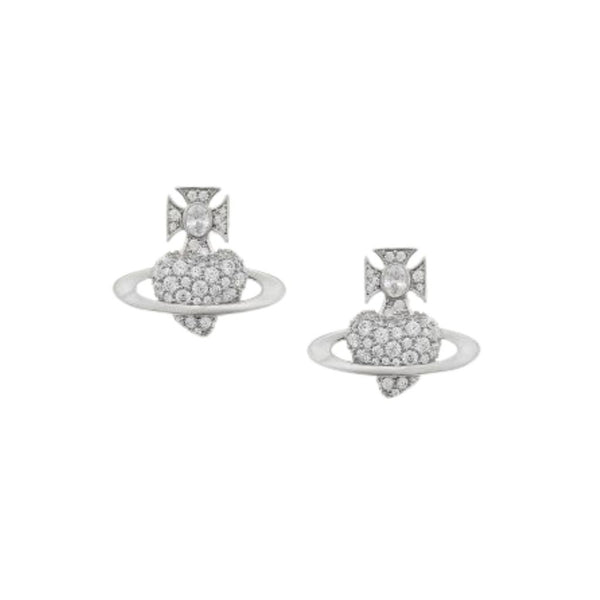 Vivienne Westwood Agnatha Earrings Platinum