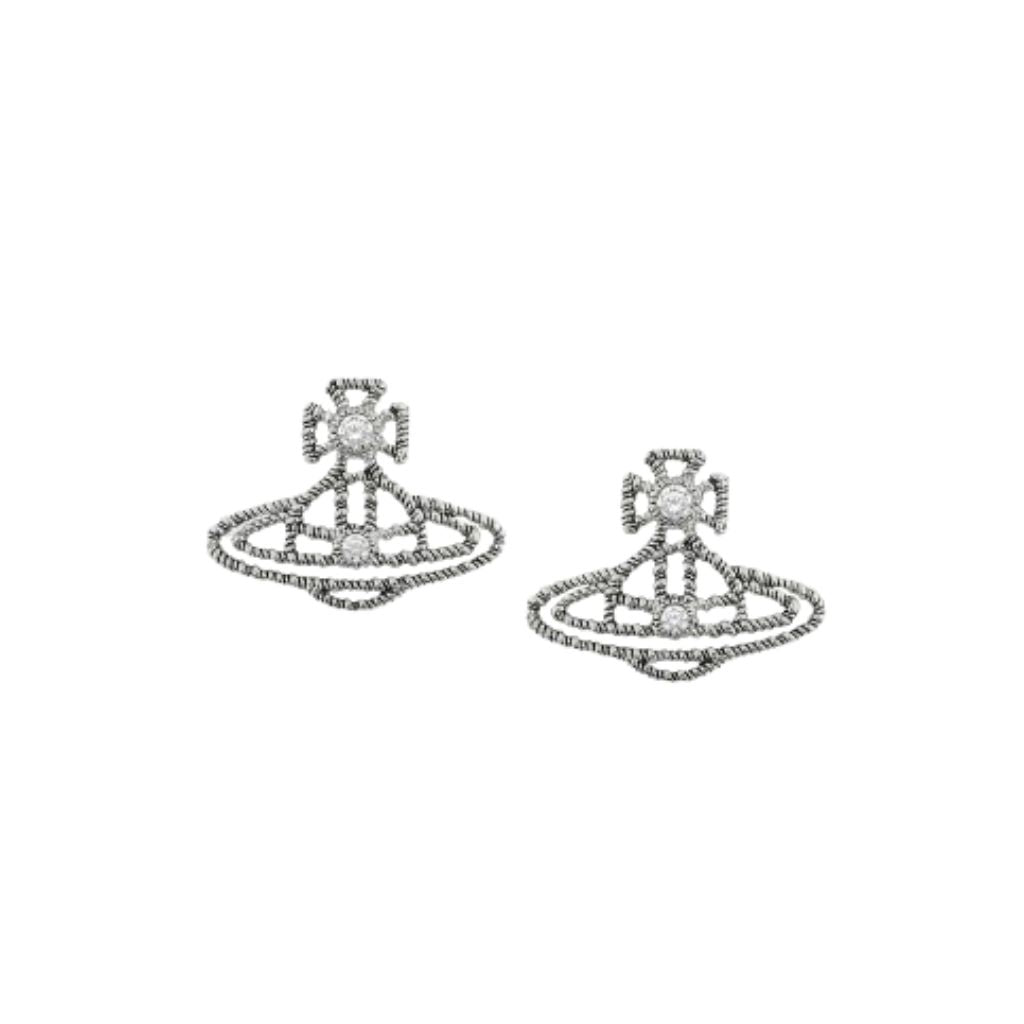 Vivienne Westwood Coretta Earrings Platinum