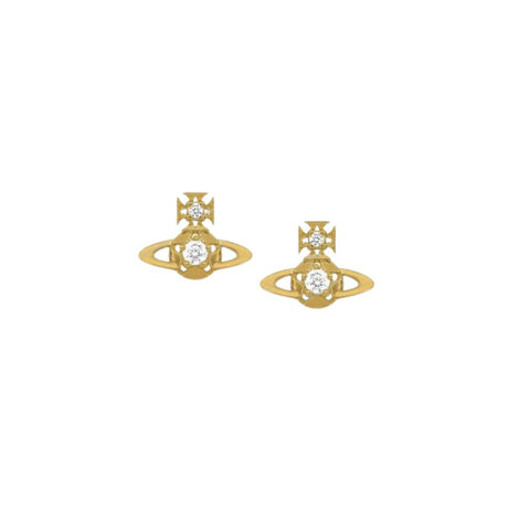 Vivienne Westwood Lee Orb Earrings Gold