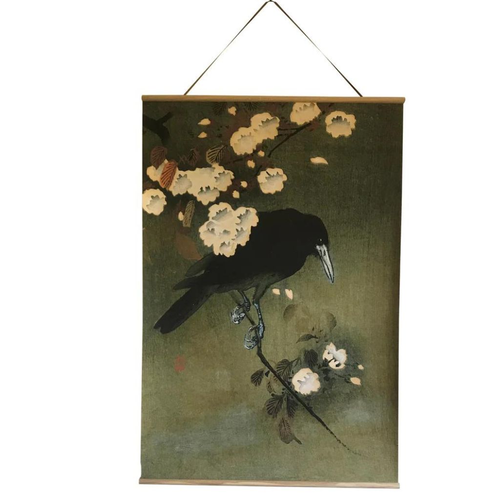 Canvas wall hanging - The Crow