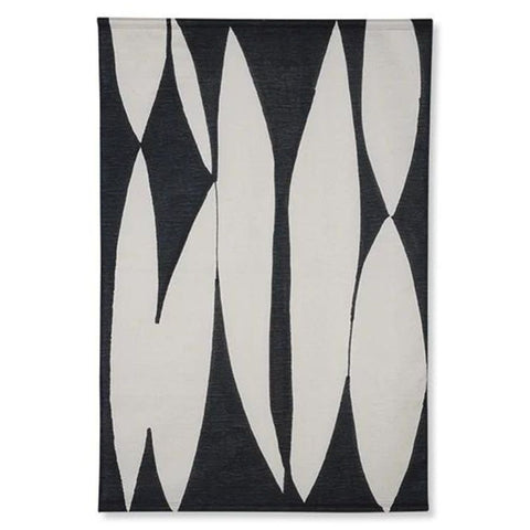 Abstract wall chart black/white