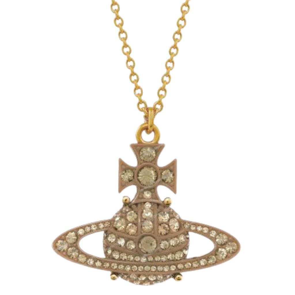 Vivienne Westwood Pop Orb Pendant Gold / Light Colorado