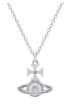Vivienne Westwood Mila Pendant Platinum / White Lavender