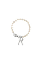 Vivienne Westwood Monette pearl bracelet platinum