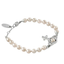 Vivienne Westwood Olympia Pearl Bracelet, Platinum