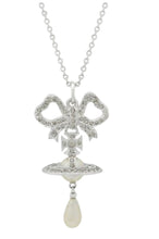 Vivienne Westwood Rigoberta Pearl Pendant Platinum
