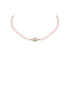 Vivienne Westwood Loelia Necklace Platinum Light Pink