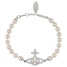 Vivienne Westwood Olympia Pearl Bracelet, Platinum