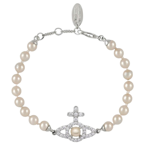 Vivienne Westwood Olympia Pearl Bracelet, Platinum