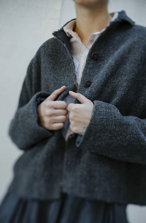 HANNOH Wessel FW25 Grey Jacket Vada