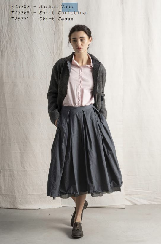 HANNOH Wessel FW25 Grey Jacket Vada