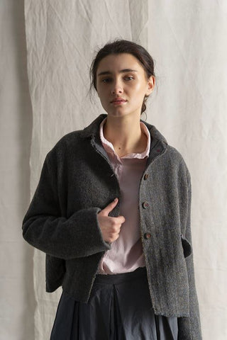 HANNOH Wessel FW25 Grey Jacket Vada