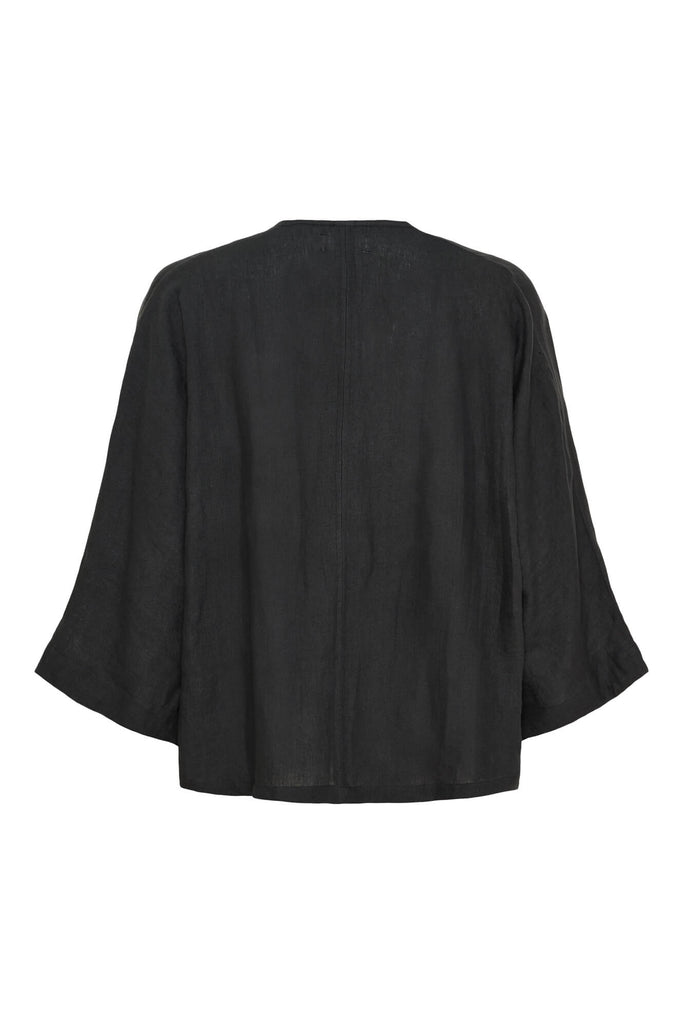 Venizia Blouse - Washed Black