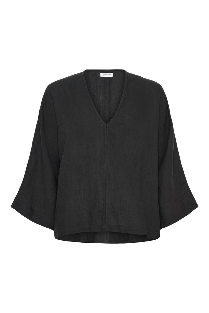 Venizia Blouse - Washed Black