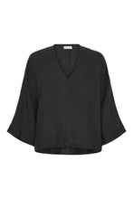 Venizia Blouse - Washed Black