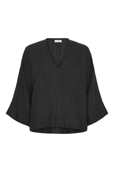 Venizia Blouse - Washed Black