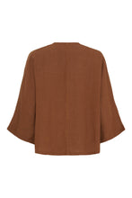 Venizia Blouse - Cambridge Brown