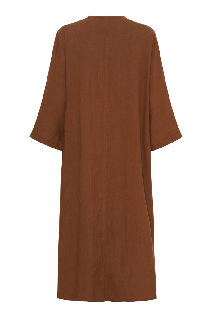 Venizia Dress- Cambridge Brown