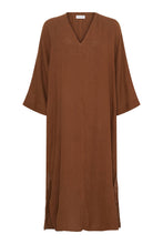 Venizia Dress- Cambridge Brown