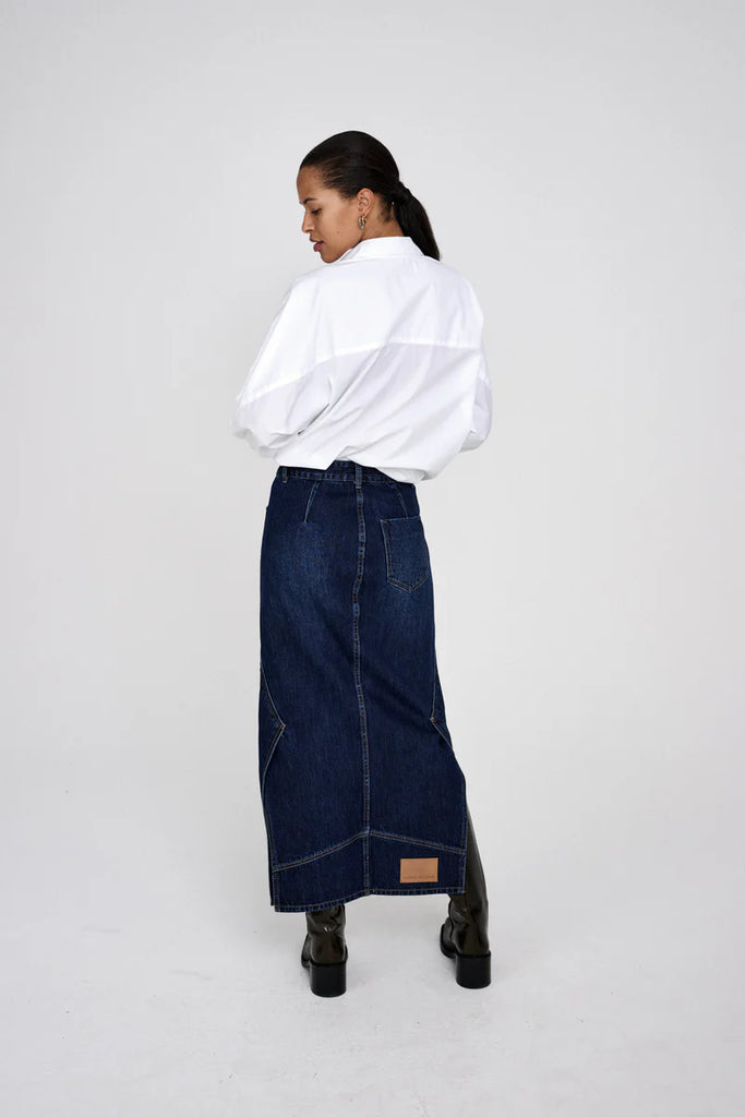Rabens Saloner Chloe - Poplin Shirt White