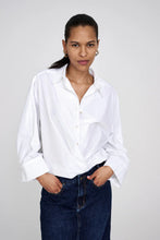 Rabens Saloner Chloe - Poplin Shirt White