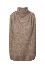 Rabens Saloner Aifa Superlight halter top I Mushroom