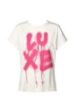Rabens Saloner Ambla Luxe t-shirt I Pink
