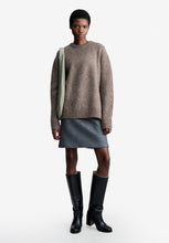 A.P.C. Women PULL CANDICE - BAE TAUPE Loose-fit taupe brown sweater