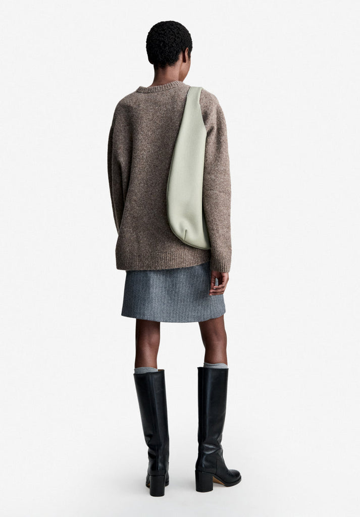 A.P.C. Women PULL CANDICE - BAE TAUPE Loose-fit taupe brown sweater