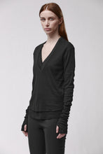 thom/krom T-SHIRT W TS 649 BLACK