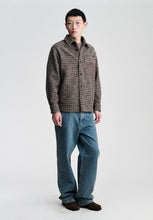 A.P.C. Mens SURCHEMISE BAPTISTE Thick burgundy overshirt