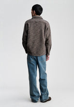 A.P.C. Mens SURCHEMISE BAPTISTE Thick burgundy overshirt