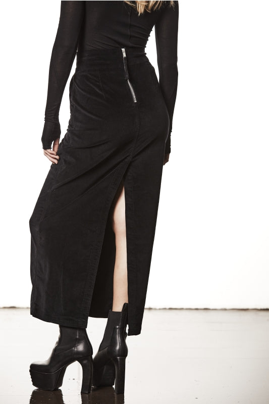 thom/krom AW25 W SK 94 Skirt Black