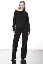 thom/krom AW25 W TS 592 sweat shirt black