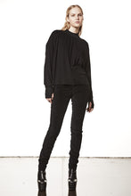thom/krom AW25 W TS 602 sweatshirt black