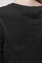 thom/krom W TS 646 Black Women T-shirt Worked