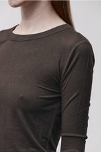 thom/krom W TS 652 Cold Brown Women T-shirt Worked