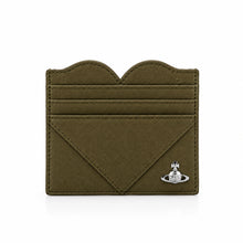 Vivienne Westwood khaki heart card holder