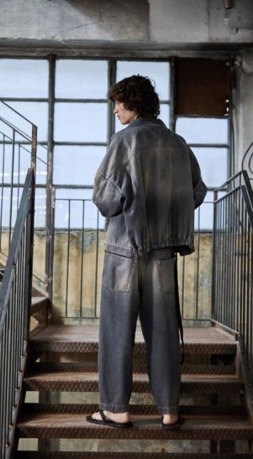 Andrea Ya’aqov Jacket - T20 Blue Denim