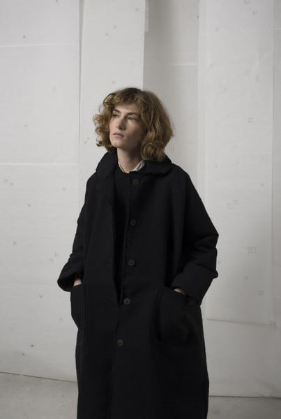 Aequamente FW25 Coat Black