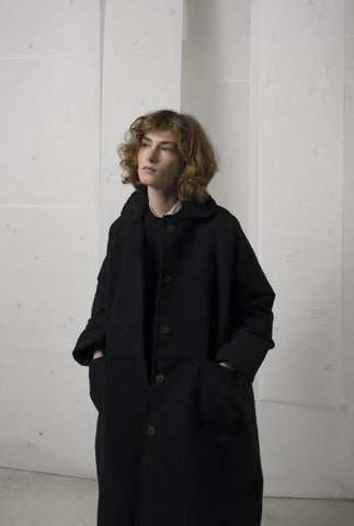 Aequamente FW25 Coat Black