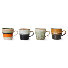 HK Living : 70s ceramics: cappuccino mugs, verve (set of 4)