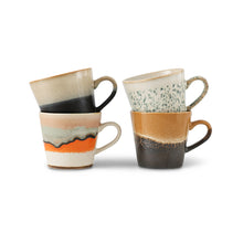 HK Living : 70s ceramics: cappuccino mugs, verve (set of 4)