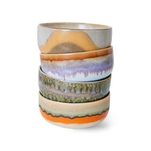 HK Living : 70s ceramics : desert bowls reef (set of 4)