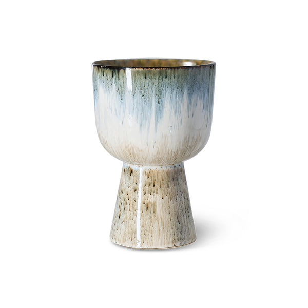 HK Living Retro flower pot glacier
